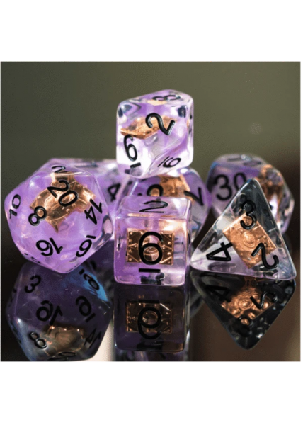 DICE 7-set: Warlock's Eldrich Tome Set