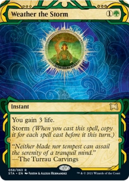 Weather the Storm (Foil Etched)