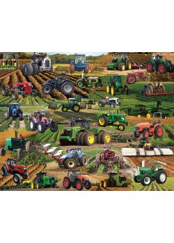 Tractors, Tractors, Tractors (1000 pieces)