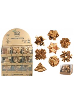 Bamboo Puzzle Box