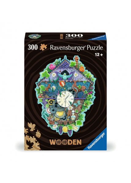 Wooden Puzzles: Cuckoo Clock (300 pieces)