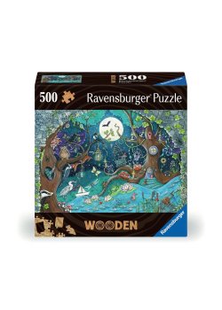 Wooden Puzzles: Fantasy Forest (500 pieces)