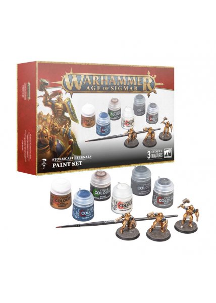 AoS: STORMCAST ETERNAL + PAINTS SET