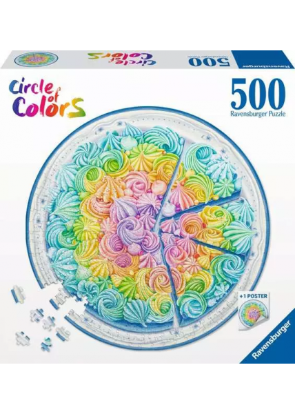 Circle of Colors: Rainbow Cake (500 pieces)