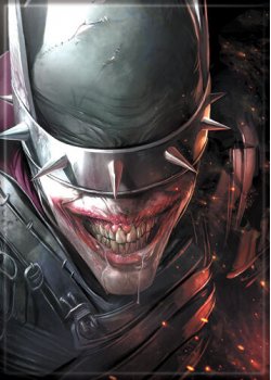 Magnet: DC Dark Knights Metal, The Bastmna Who Laughs