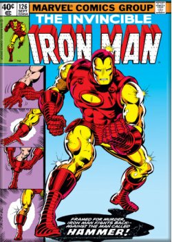 Magnet: Iron Man # 126 Comic Cover