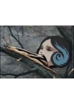 Magnet: Junji Ito Slug Girl Color