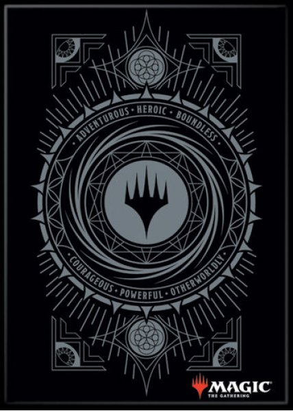 Magnet: MTG Planeswalker Symbol Black