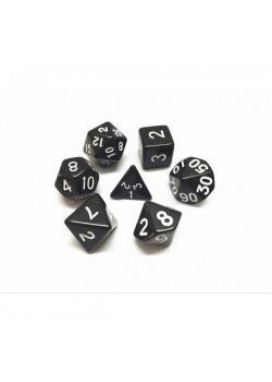 DICE 7-set: Black (7)