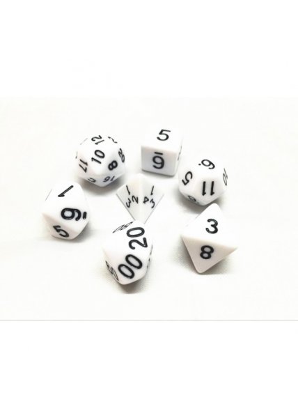 DICE 7-set: White (7)