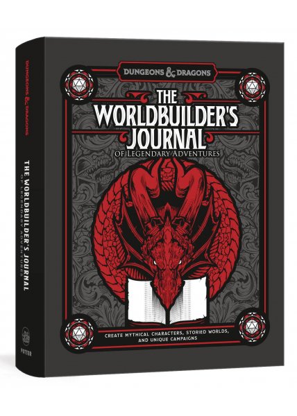 D&D Worldbuilder`S Journal Of Legendary Adventures Hc 