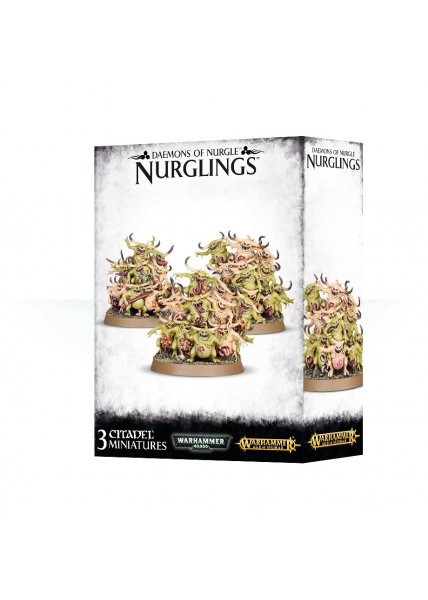 40K/AoS: Daemons of Nurgle NURGLINGS