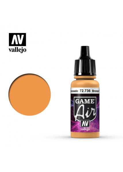 Vallejo Game Air: Bronze Fleshtone (17 ml)