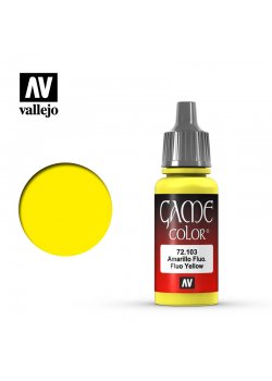 Vallejo Game Color: Fluorescent Yellow (17ml)