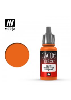 Vallejo Game Color: Orange Fire (17ml)