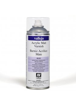 Vallejo Spray: Matt Varnish (400ml)