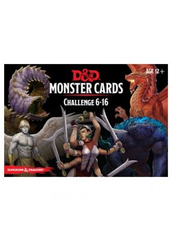 Dungeons & Dragons Monster Cards: Challenge 6-16