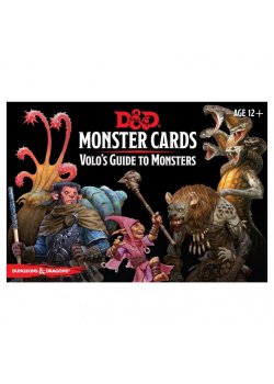 Dungeons & Dragons Monster Cards: Volo's Guide to Monsters Deck