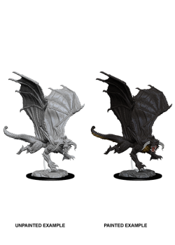 D&D Nolzur's Marvelous Miniatures: Young Black Dragon