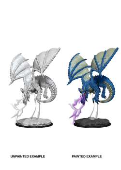 D&D Nolzur's Marvelous Unpainted Miniatures: Young Blue Dragon