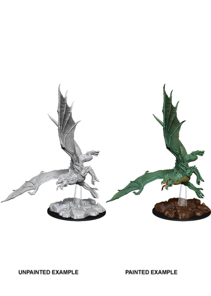 D&D Nolzur's Marvelous Unpainted Miniatures: Young Green Dragon