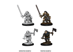 Pathfinder Unpainted Miniatures: Dwarf Female Barbarian