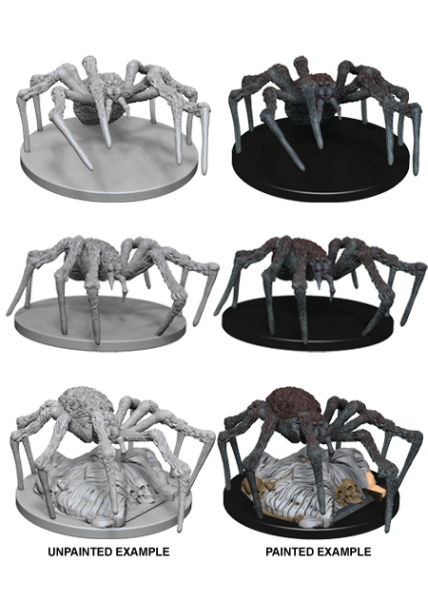 D&D Nolzur's Marvelous Unpainted Miniatures: Spiders