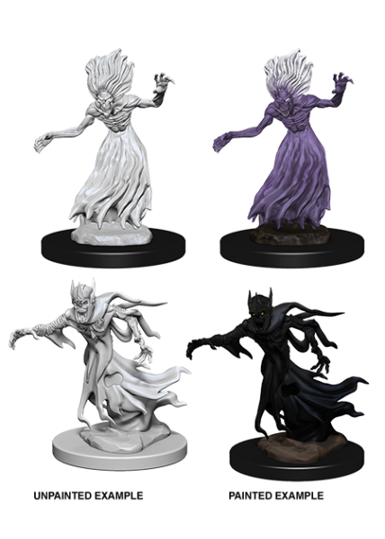 D&D Nolzur's Marvelous Unpainted Miniatures: Wraith & Specter