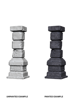 WizKids Deep Cuts Unpainted Miniatures: Pillars