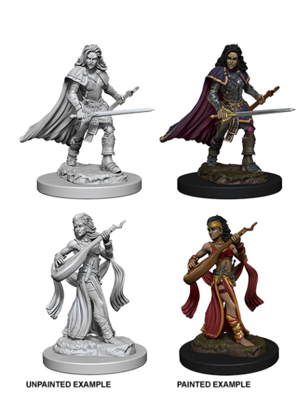 Pathfinder Unpainted Miniatures: Human Female Bard