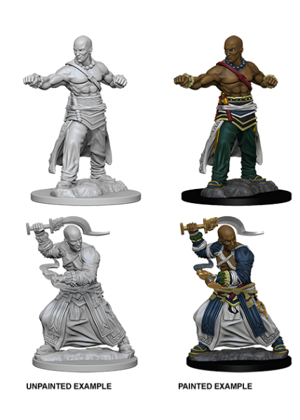 Pathfinder Unpainted Miniatures: Human Male Monk