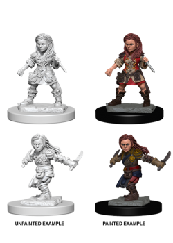 D&D Nolzur's Marvelous Unpainted Miniatures: Halfling Female Rogue