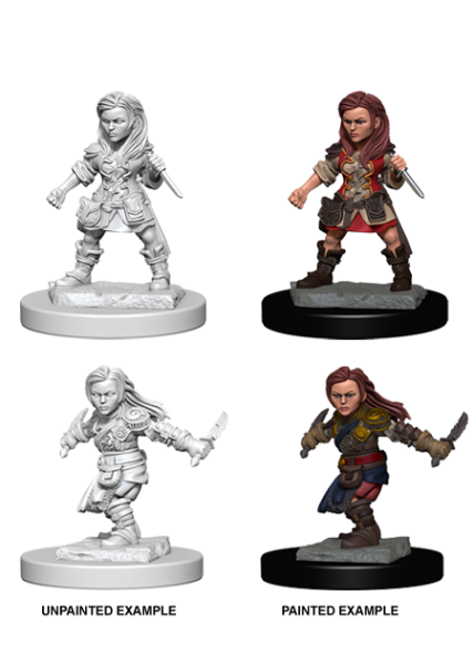 D&D Nolzur's Marvelous Unpainted Miniatures: Halfling Female Rogue