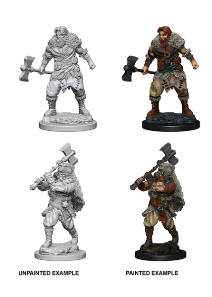 D&D Nolzur's Marvelous Unpainted Miniatures: Human Male Barbarian