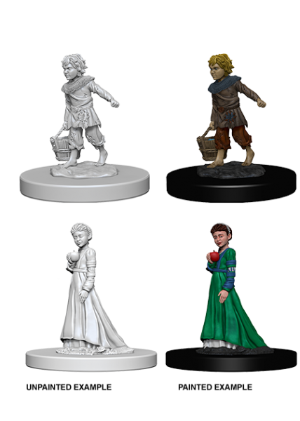 Pathfinder Unpainted Miniatures: Children