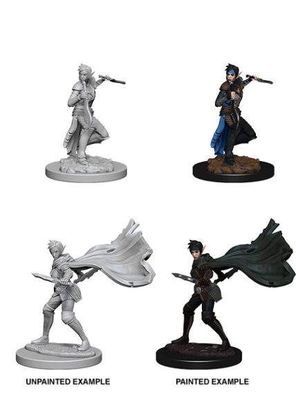 Pathfinder Unpainted Miniatures: Elf Female Rogue