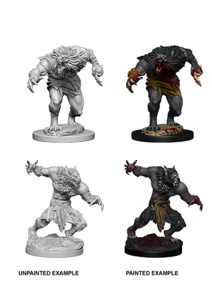 D&D Nolzur's Marvelous Unpainted Miniatures: Werewolves