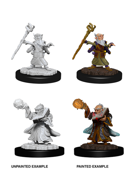 D&D Nolzur's Marvelous Unpainted Miniatures: Male Gnome Wizard