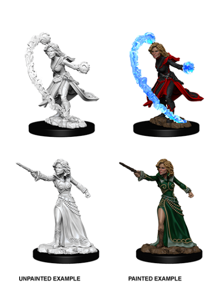 Pathfinder Unpainted Miniatures: Female Human Wizard