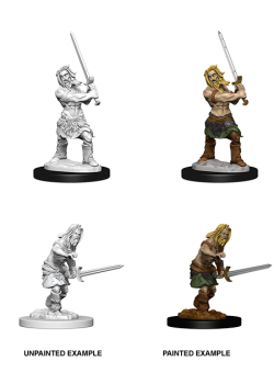 Pathfinder Unpainted Miniatures: Male Human Barbarian