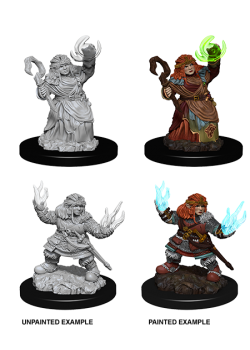 Pathfinder Unpainted Miniatures: Female Dwarf Summoner