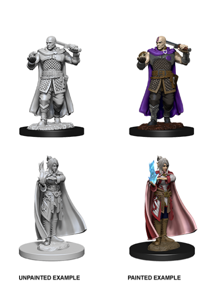 D&D Nolzur's Marvelous Unpainted Miniatures: Human Ranger & Moon Elf Sorcerer