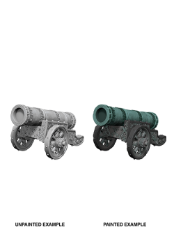 WizKids Deep Cuts Unpainted Miniatures: Large Cannon