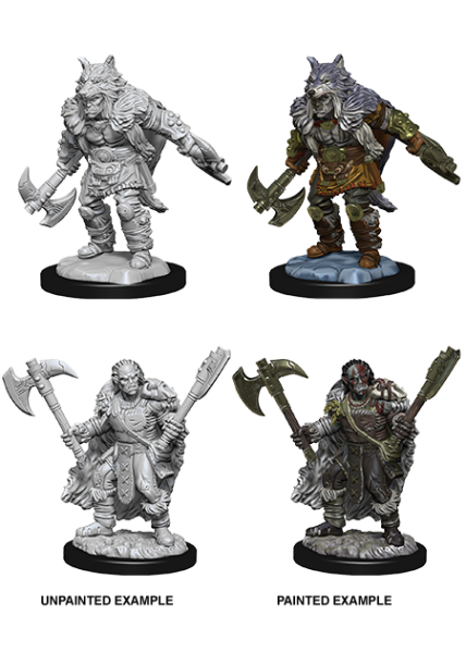 D&D Nolzur's Marvelous Unpainted Miniatures: Male Half-Orc Barbarian