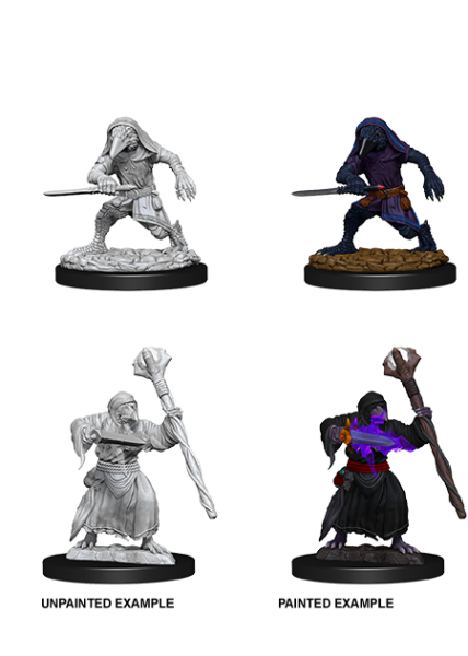 D&D Nolzur's Marvelous Unpainted Miniatures: Kenku Adventurers 