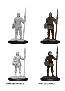 WizKids Deep Cuts Unpainted Miniatures: Guards