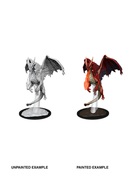 D&D Nolzur's Marvelous Unpainted Miniatures: Young Red Dragon