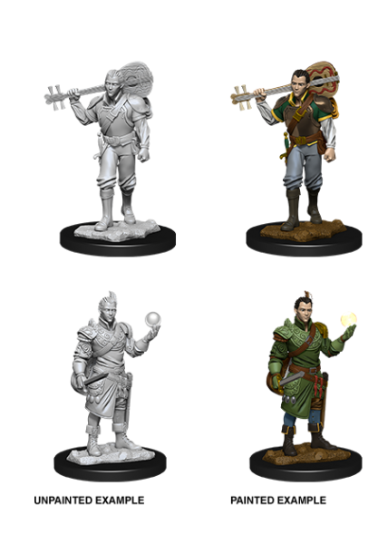 D&D Nolzur's Marvelous Unpainted Miniatures: Male Half-Elf Bard