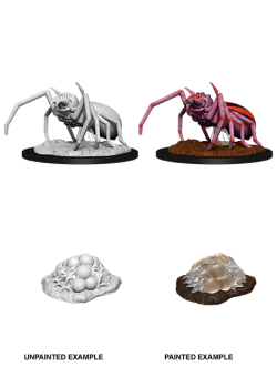 D&D Nolzur's Marvelous Unpainted Miniatures: Giant Spider & Egg Clutch